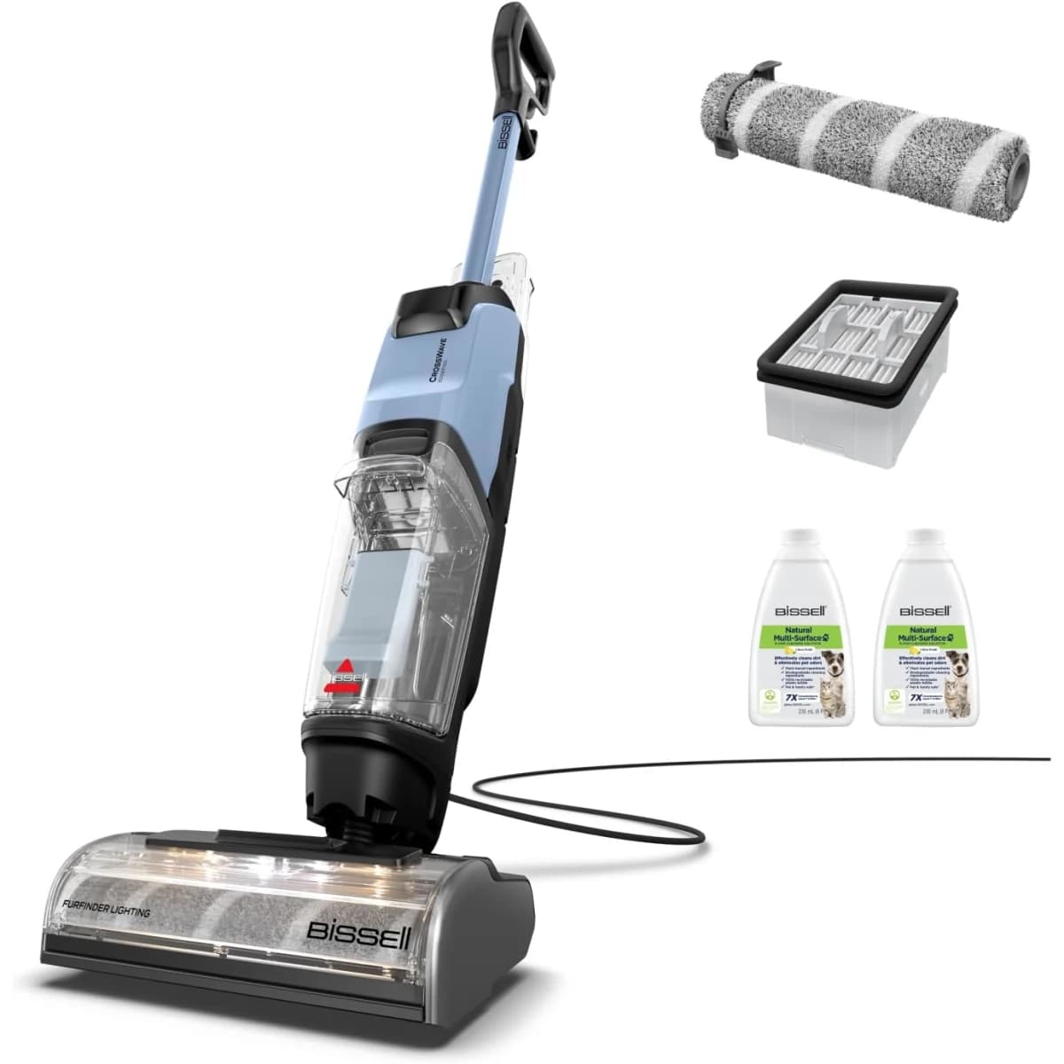 Bissell CrossWave EdgeFind 4159N Nass-Trockensauger mit Kabel